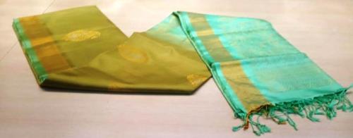 SOFT SILK SAREE WITH BLOUSE