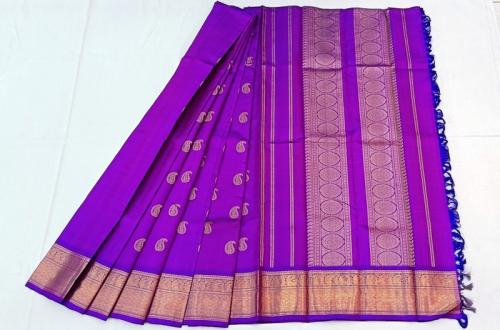 SAREES KPM SILK WITH BLOUSE A