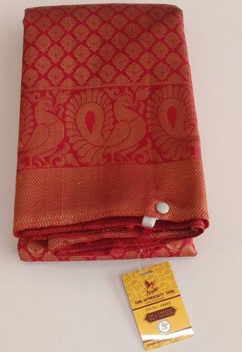 SAREES KPM SILK WITH BLOUSE A