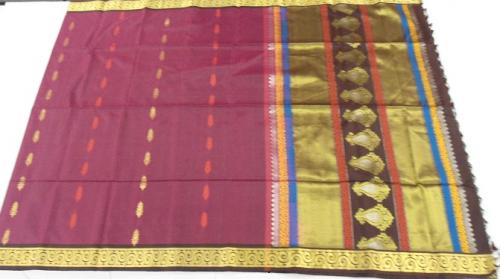 SOFT SILK SAREE WITH BLOUSE