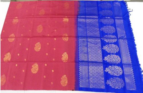 SOFT SILK SAREE WITH BLOUSE