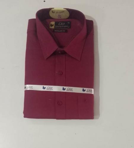 PL COTTONX LINEN DYED READYMADE SHIRT 42 FS