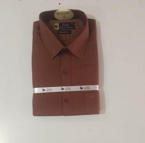 PL COTTONX LINEN DYED READYMADE SHIRT 42 FS