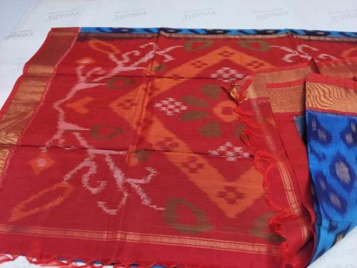 COTTON X KORA SILK TIE DYE SAREES CHINNLAPATTI