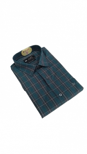 PL COTTON STRIPE CHECK SHIRTS 44 FS
