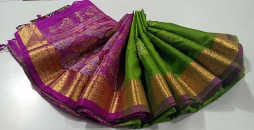 SOFT SILK SAREE WITH BLOUSE