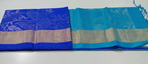 SOFT SILK SAREE WITH BLOUSE