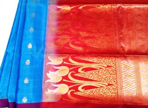 SOFT SILK SAREE WITH BLOUSE