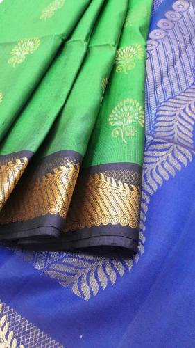 SOFT SILK SAREE WITH BLOUSE