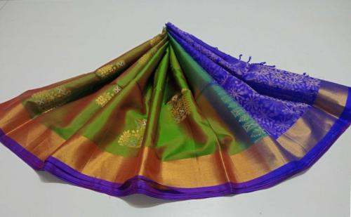 SOFT SILK SAREE WITH BLOUSE