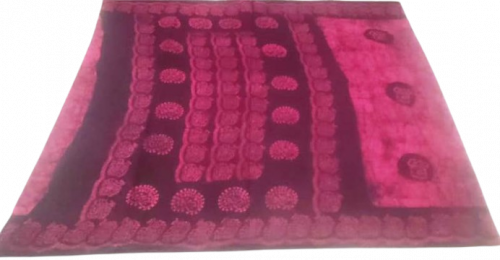 PL COTTON SAREES WITH SOLID WAX CRACK DESIGNS