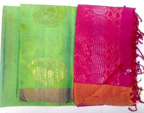 SOFT SILK SAREE WITH BLOUSE