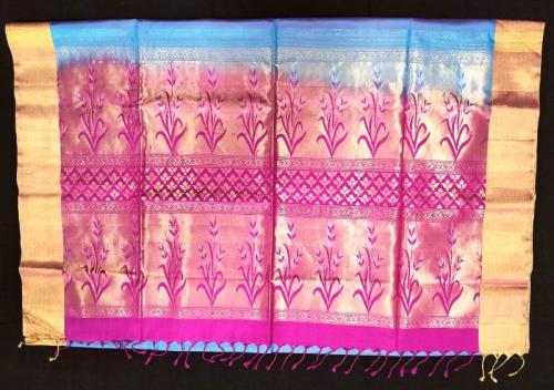 SOFT SILK SAREE WITH BLOUSE