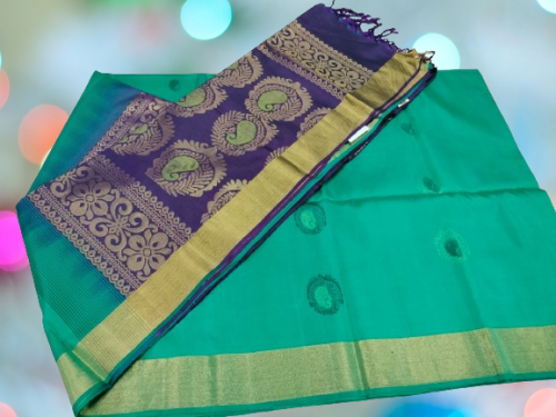 SOFT SILK SAREE WITH BLOUSE