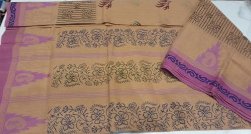 SALEM BLOCK PRINT COTTON SAREES