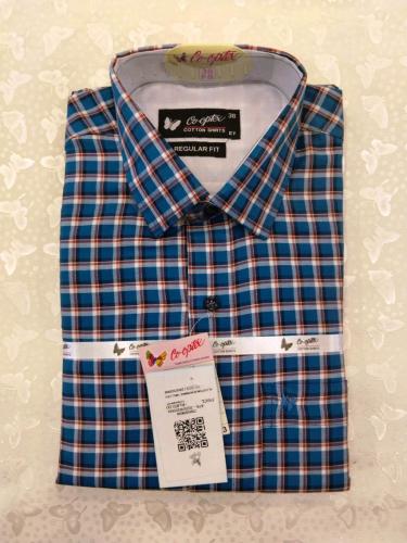 PL COTTON READYMADE TWILL DESIGN SHIRTS 38 FS