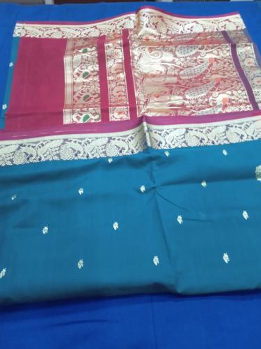 PMK BUMBERG COT SAREES WITH BLOUSE
