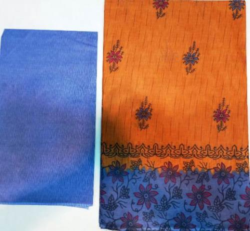 PL PRINTED SAREES WITH BLOUSE