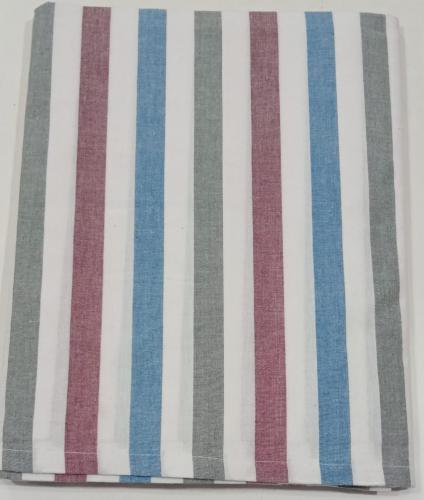 BEDSHEET STRIPE 60X90 2 PILLOW COVER