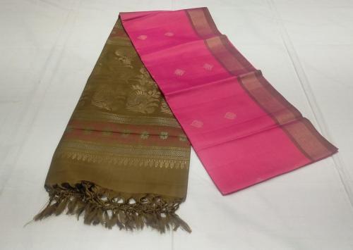 SOFT SILK SAREE WITH BLOUSE