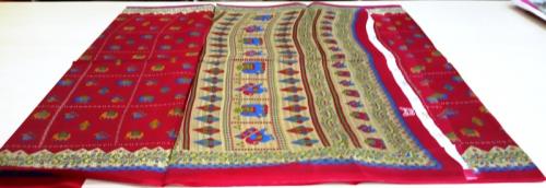 60s PRINTED COTTON SAREE