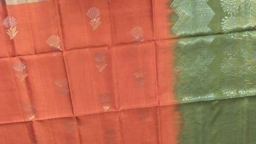 SOFT SILK SAREE WITH BLOUSE