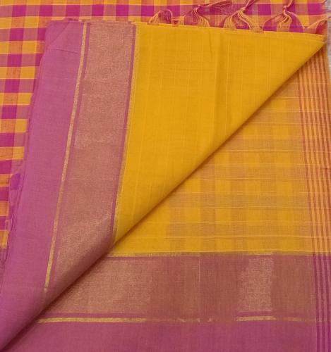 MANAMEDU COTTON SAREES WITH BLOUSE