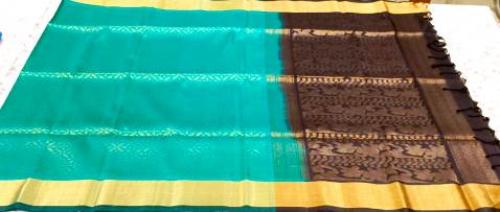 SOFT SILK SAREE WITH BLOUSE