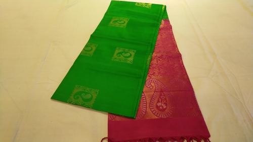 SOFT SILK SAREE WITH BLOUSE