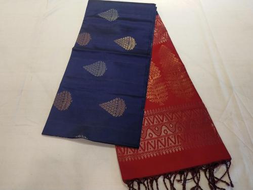 SOFT SILK SAREE WITH BLOUSE