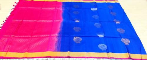 SOFT SILK SAREE WITH BLOUSE