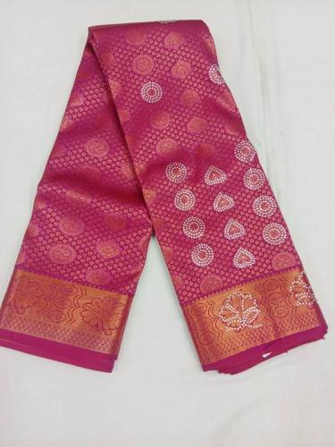 PL MUHURTHAM SAREE WITH STONE