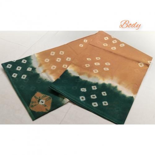 PL COTTON SAREES WITH WAX DOT PRINT DESIGNS