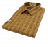 PL COTTON STRIPE CHECK SHIRTS 44 HS