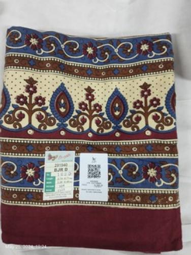 BEDSHEET JAIPUR PRINTED 90X108 2 PILLOW COVER