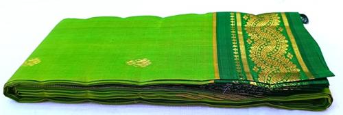 THIRUBHUVANAM HF ZARI SILK SAREE 550 MTS