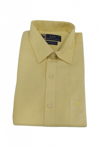 PL COTTON XLINEN DYED READYMADE SHIRT 40 FS