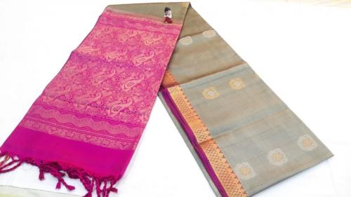 SOFT SILK SAREE WITH BLOUSE