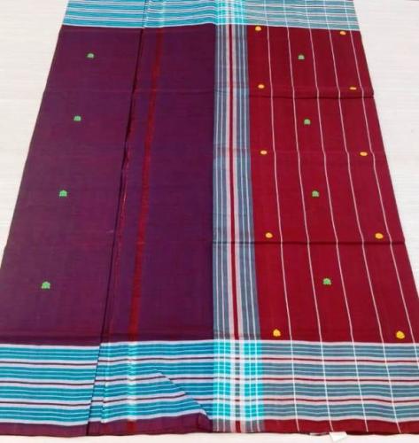 ARUPPUKOTTAI 60S COTTON SAREES WITH BLOUSE