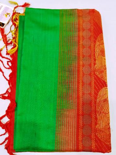 SOFT SILK SAREE WITH BLOUSE