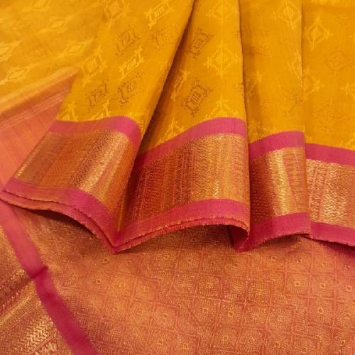 SAREES KPM SILK WITH BLOUSE A