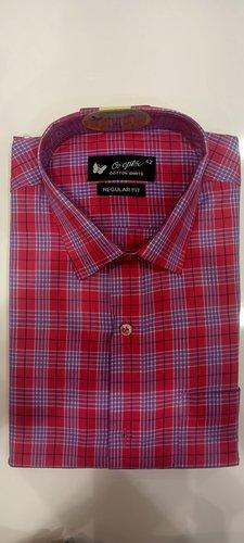 HRA6 HANDLOOM READYMADE CHECK SHIRTS 42 FS