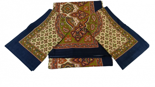 BEDSHEET JAIPUR PRINTED 72X100 2 PILLOW COVER
