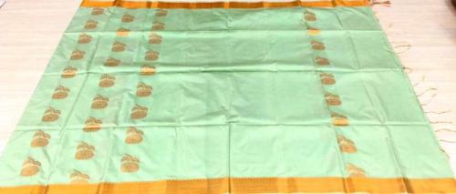 PL Polyester Big Butta Softee saree Jacquard