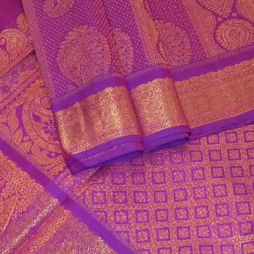 SAREES KPM SILK WITH BLOUSE A