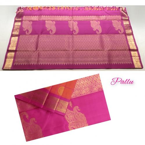 SAREES KPM SILK WITH BLOUSE