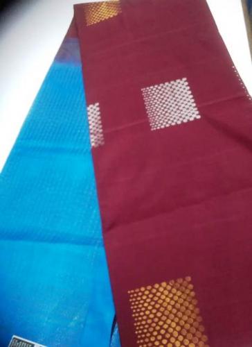 SOFT SILK SAREE WITH BLOUSE