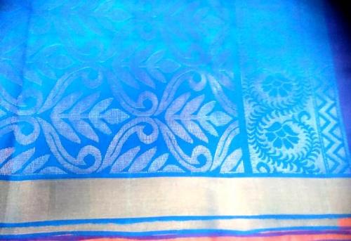 SOFT SILK SAREE WITH BLOUSE