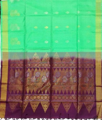 SOFT SILK SAREE WITH BLOUSE