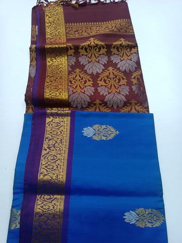 SOFT SILK SAREE WITH BLOUSE